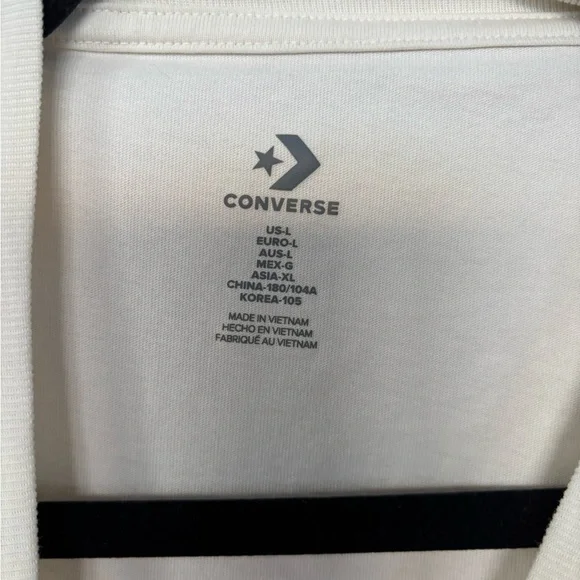 Converse All Star T-Shirt with Colorful Mushroom Design - Picture 3 of 4